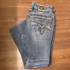 Men’s Rock Revival Bootcut Jeans